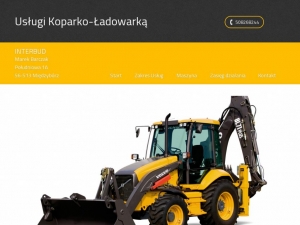 Usługi koparko-ładowarką w Ostrowie Wielkopolskim w firmie Interbud